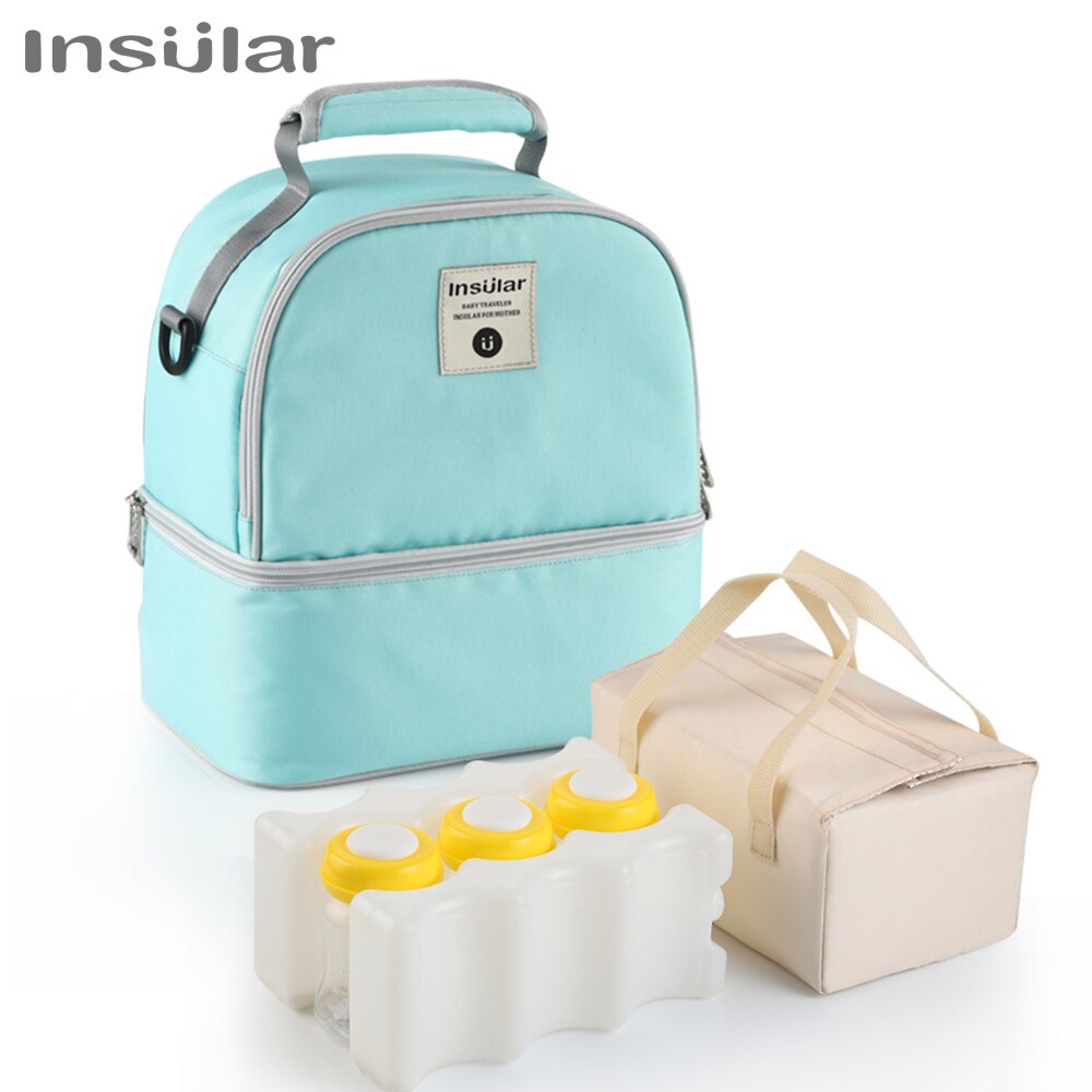 Baby Food Warmer - Pojemny przenośny termoizolowany plecak na pieluchy