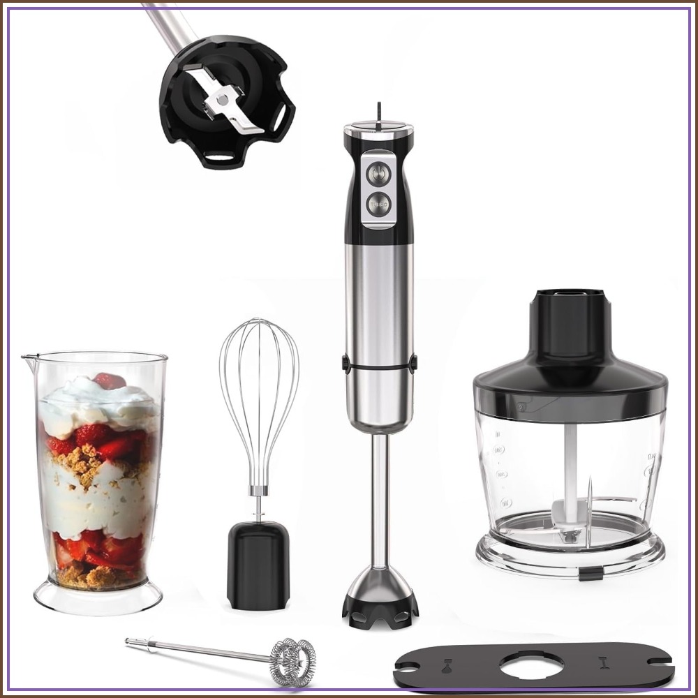Baby Food Hand Blender - Mikser ręczny 5 w 1, zasilany
