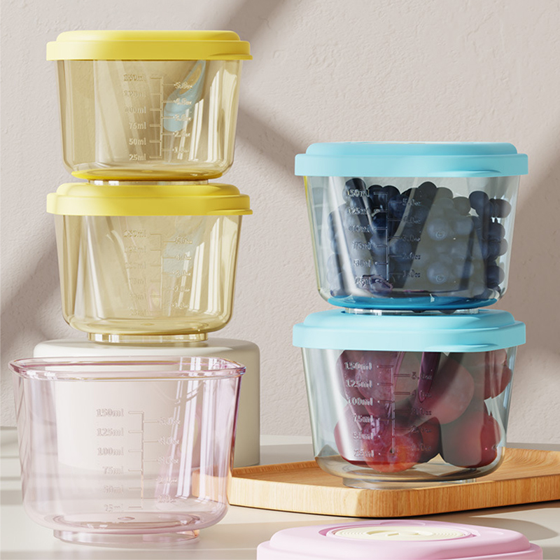 Baby Food Jars - 6 szt. Pojemników na żywność dla