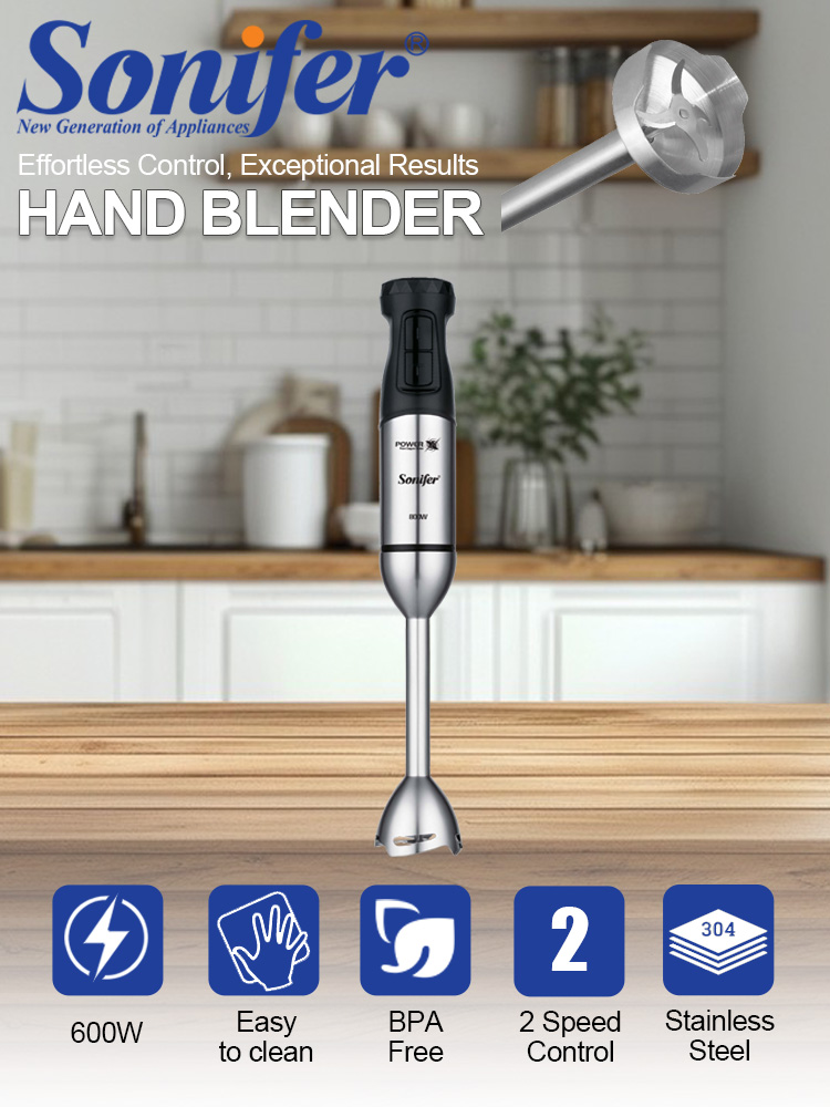 Baby Food Hand Blender - Blender ręczny Sonifer SF-8181 600W 15000RPM