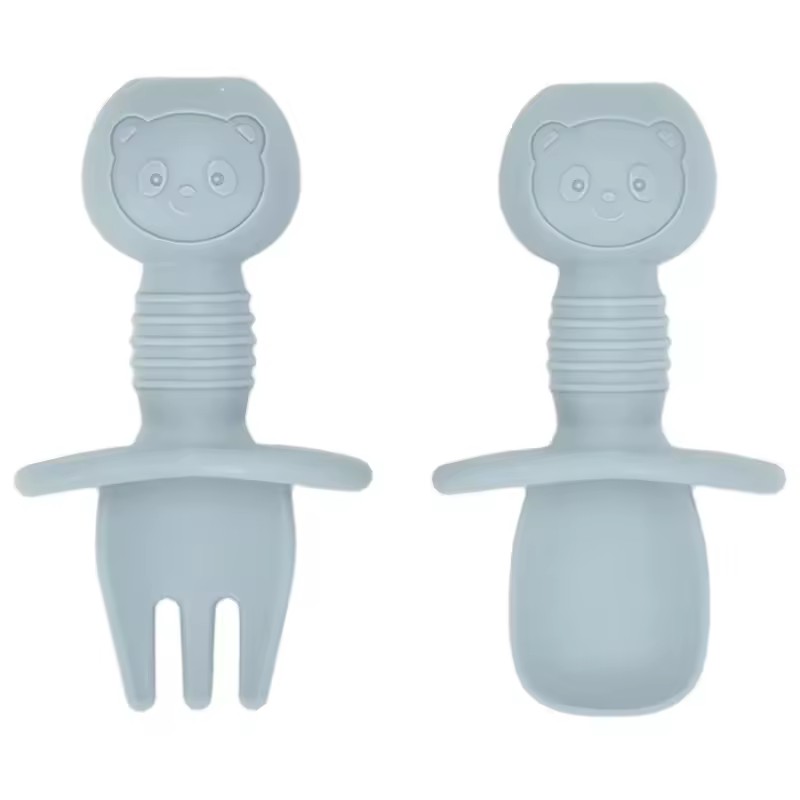 Baby Food Guide - 2 szt. Przyjazne dla dzieci sztućce
