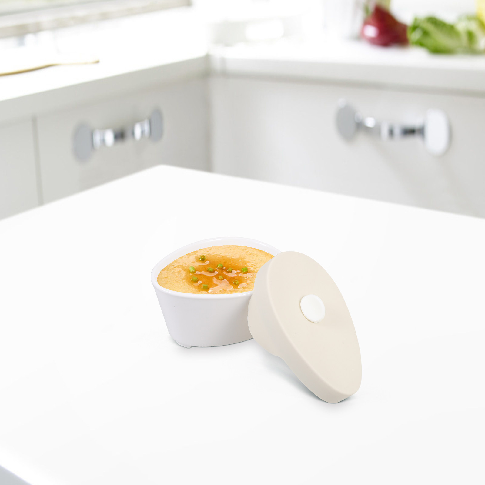 Baby Food Bowl - Ceramiczny garnek do duszenia, miska na