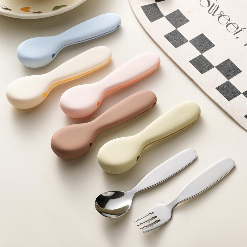 Self Feed Spoon - Zestaw łyżki i widelca dla maluchów