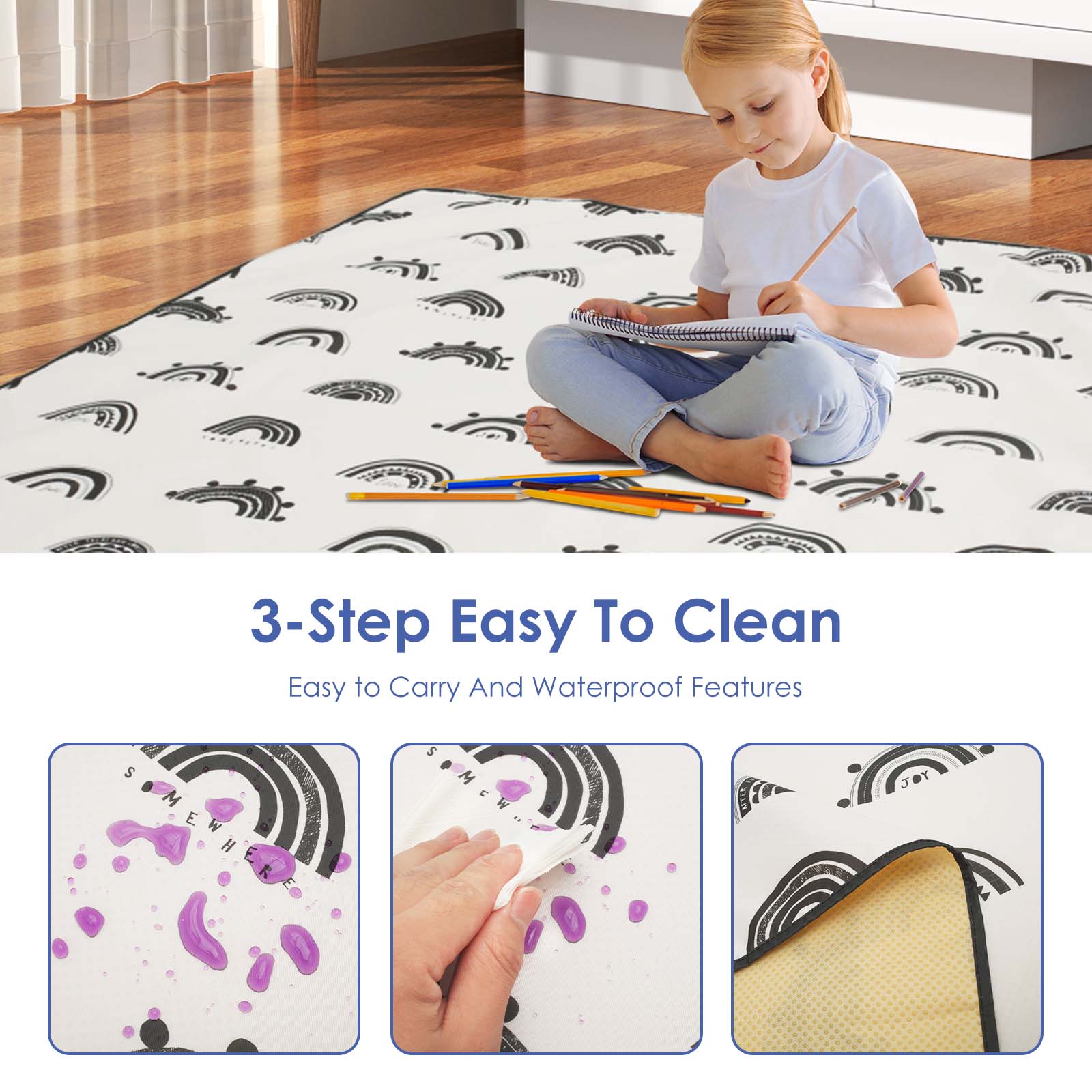 Mata antypoślizgowa dla niemow – Highchair Splash Mat recenzja i cena