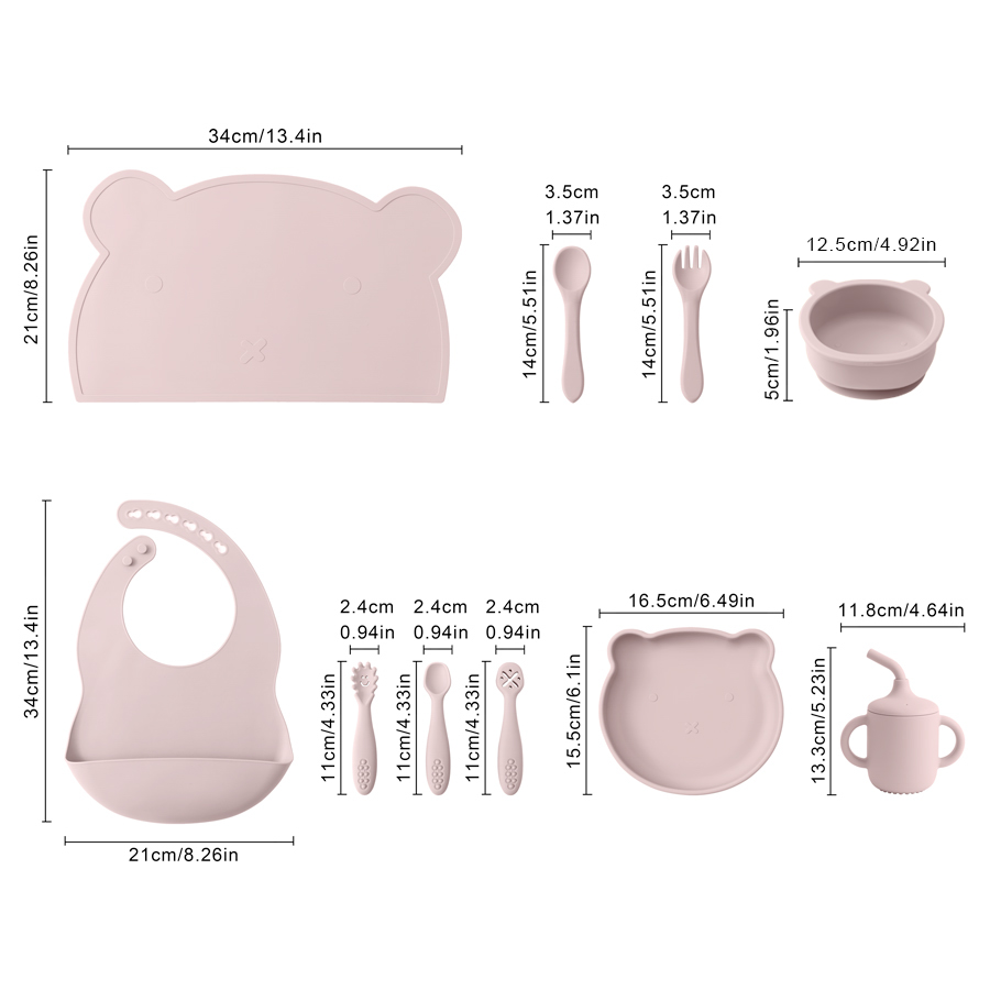 8 szt. Silikonowy zestaw do ka – Silicone Suction Bowl recenzja i cena