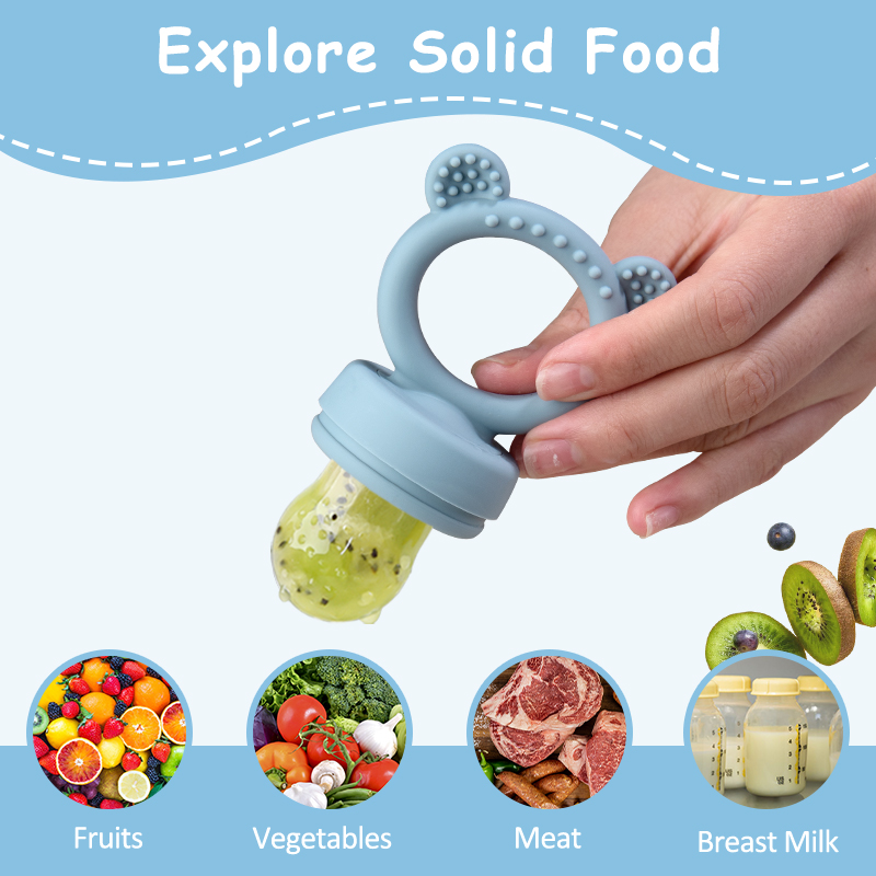 Silikonowy podkarmiacz do owoc – Baby Food Guide recenzja i cena