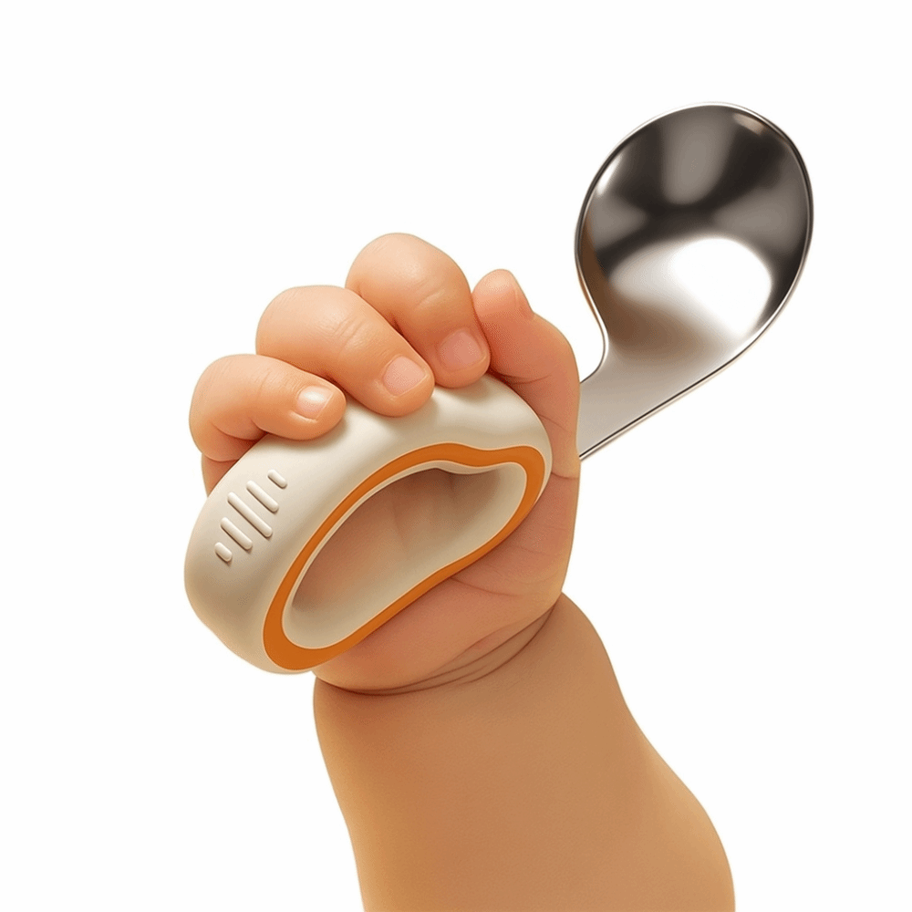 Silikonowy zestaw widelca i ły – Self Feed Spoon recenzja i cena