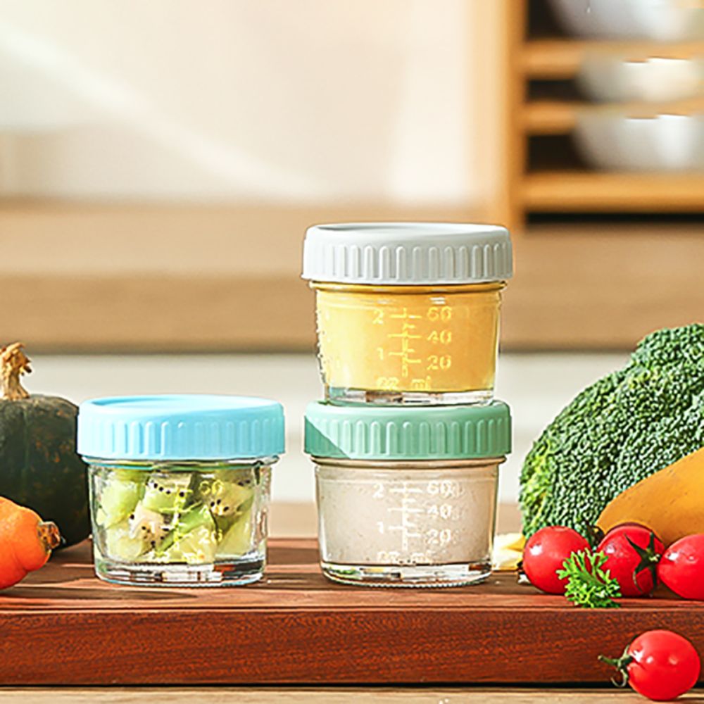 6 szt. Szklane słoiki typu Mas – Baby Food Glass Jars recenzja i cena