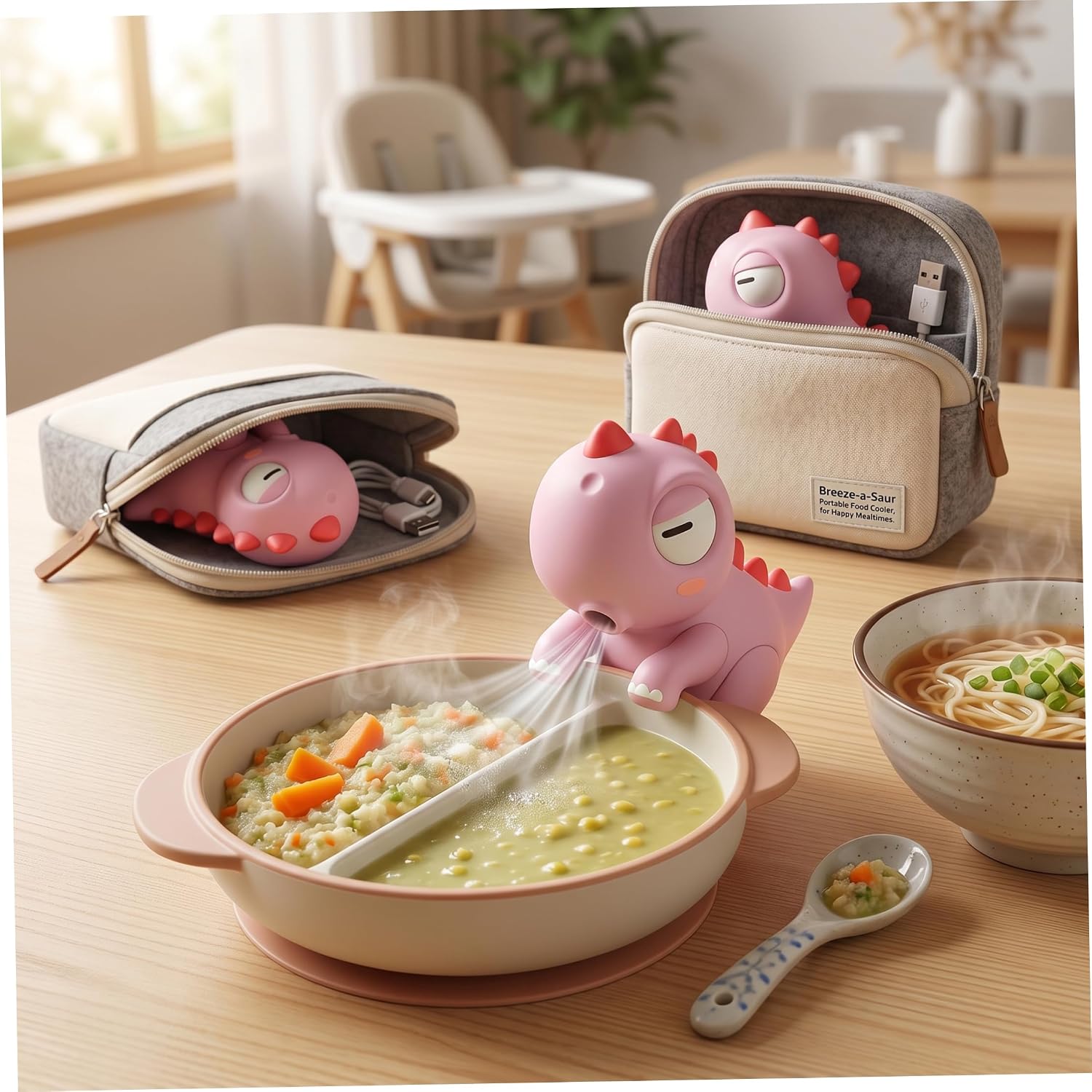 Uroczy mini wentylator w kszta – Baby Food Bowl recenzja i cena