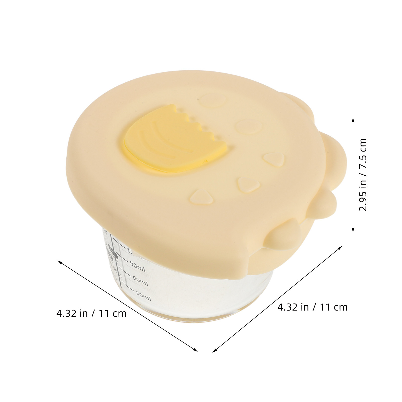 2 sztuki szklanych pojemników  – Baby Food Glass Jars recenzja i cena