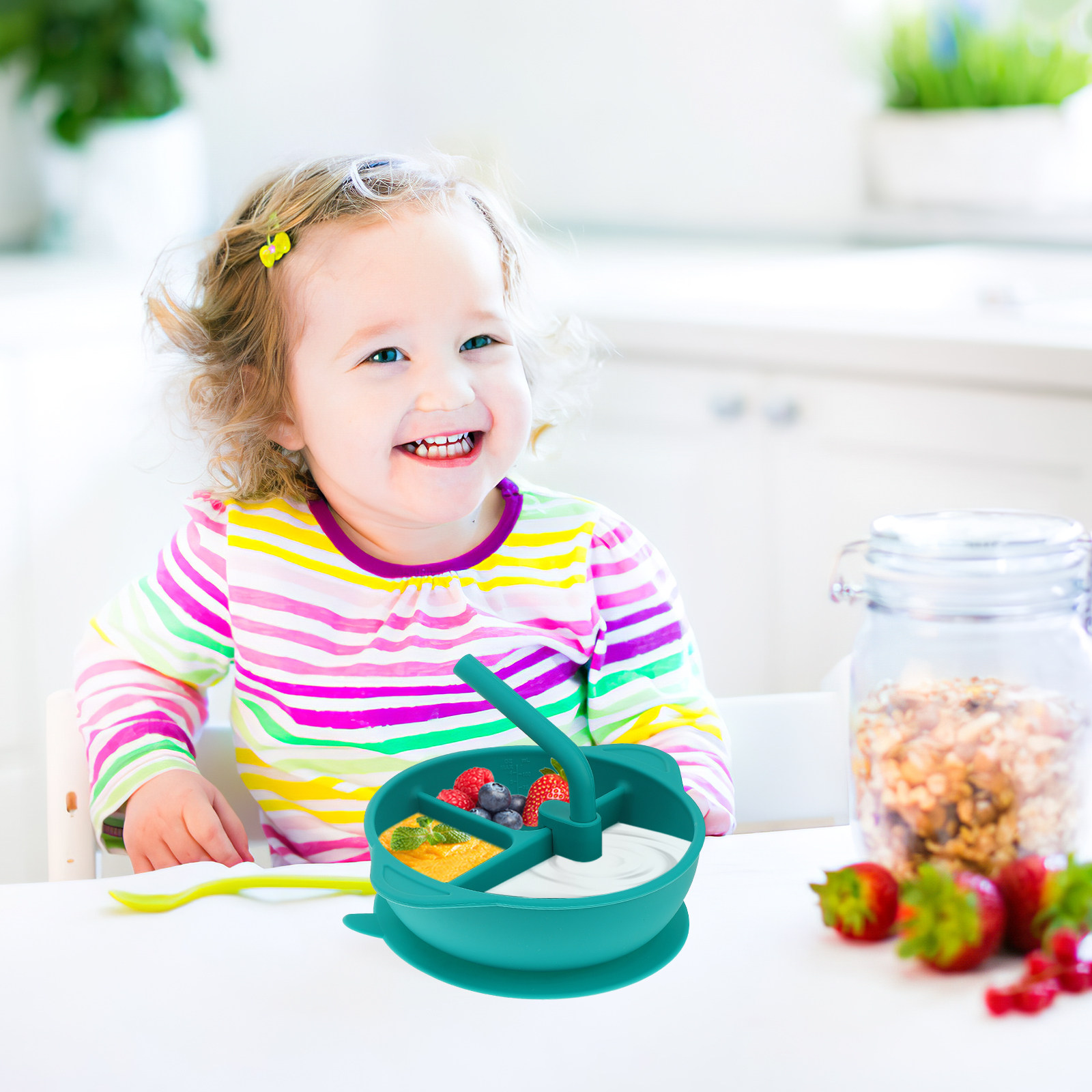1 szt. Silikonowy talerzyk dla – Baby Food Dessert recenzja i cena