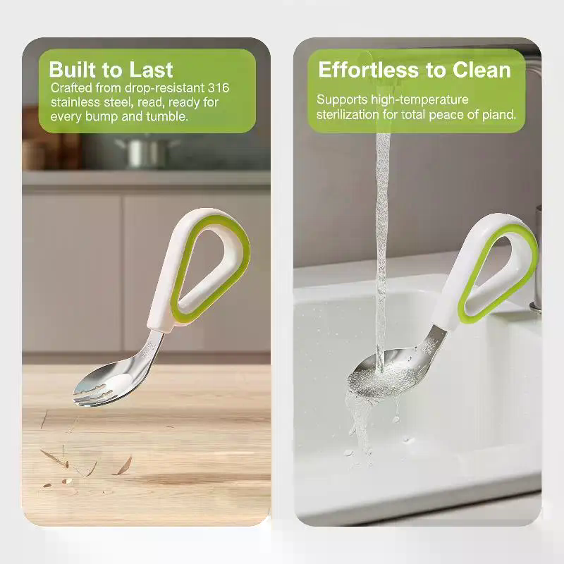 Zestaw łyżeczki i widelca do s – Self Feed Spoon recenzja i cena