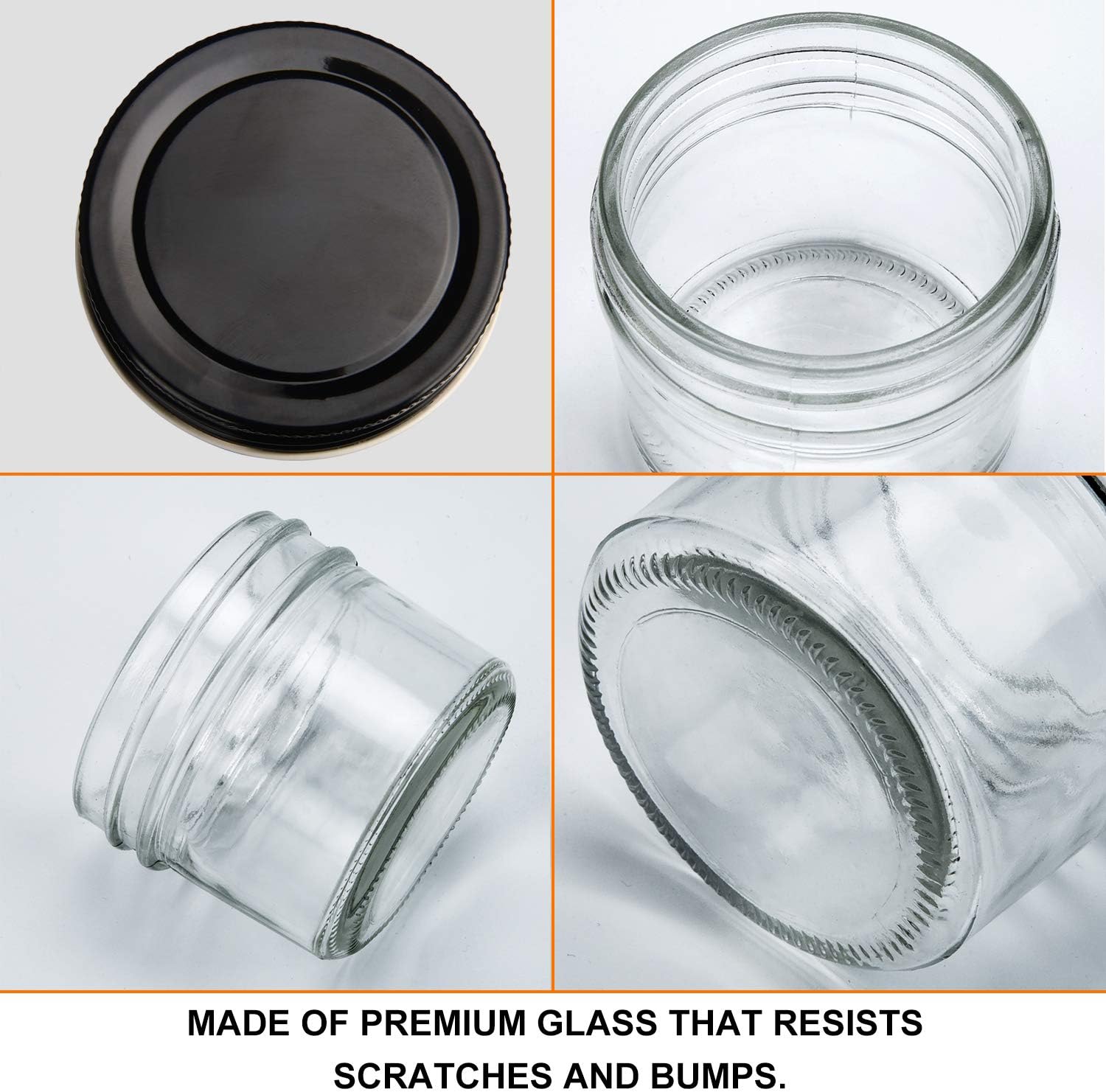 Słoiki szklane 100 ml z pokryw – Baby Food Glass Jars recenzja i cena