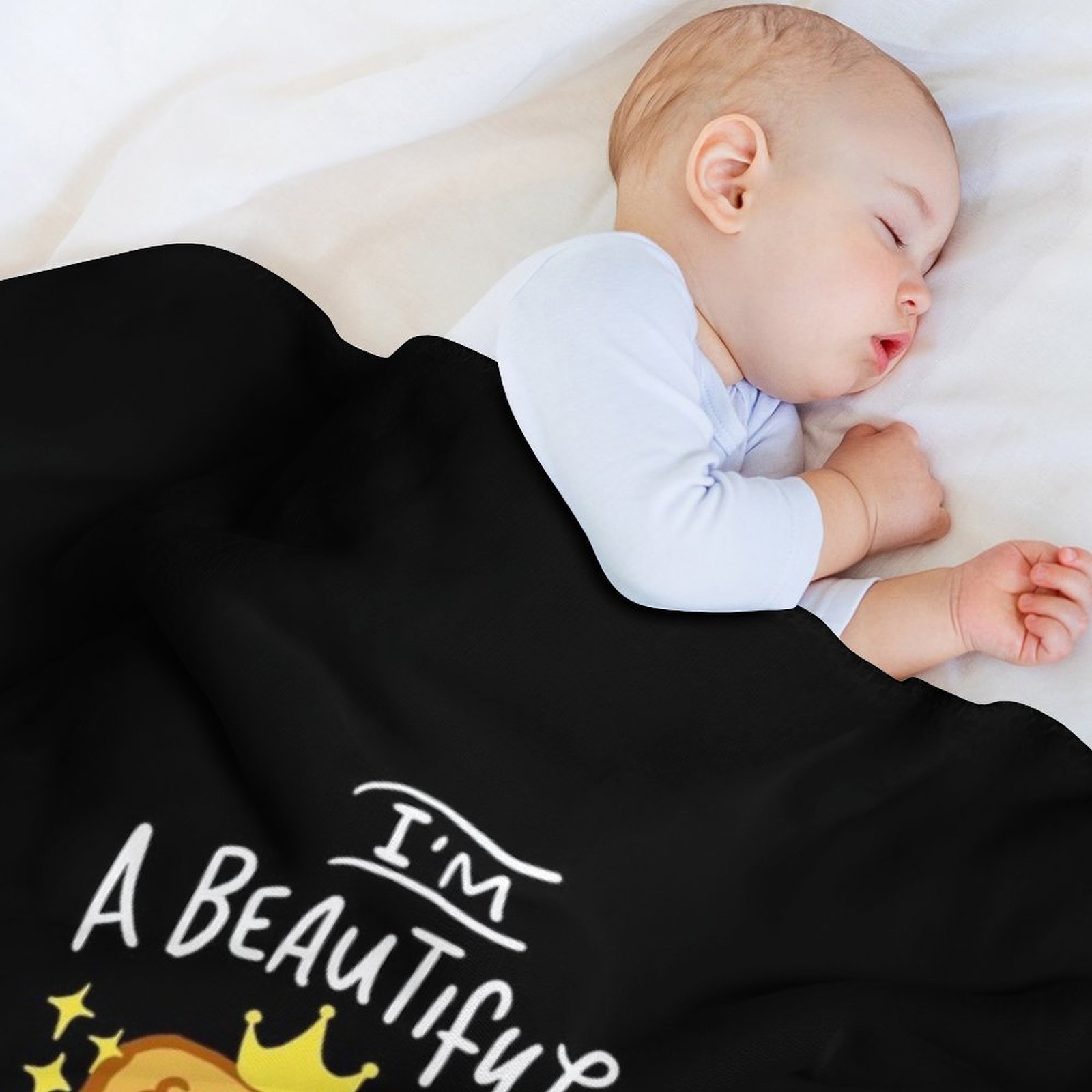 Zabawny Koc z Motywem Nuggetów – Baby Food With Chicken recenzja i cena
