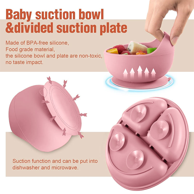 Zestaw silikonowej zastawy sto – Baby Food Bowl recenzja i cena