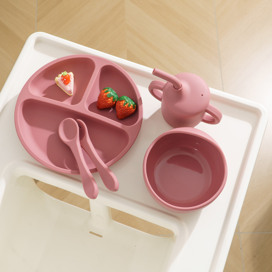 5 sztuk dziecko silikonowe zas – Silicone Suction Bowl recenzja i cena