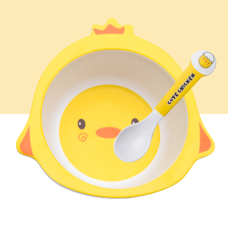 Uroczy zestaw naczyń z włókna  – Baby Food Bowl recenzja i cena