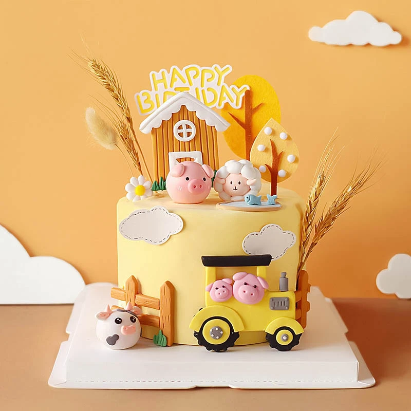 Happy Birthday Cake Topper Far – Baby Food Dessert recenzja i cena