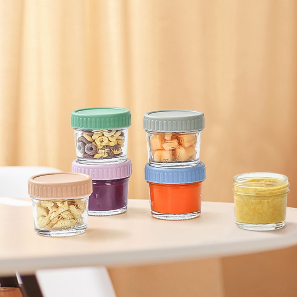 6 szt. Uniwersalnych szklanych – Baby Food Glass Jars recenzja i cena