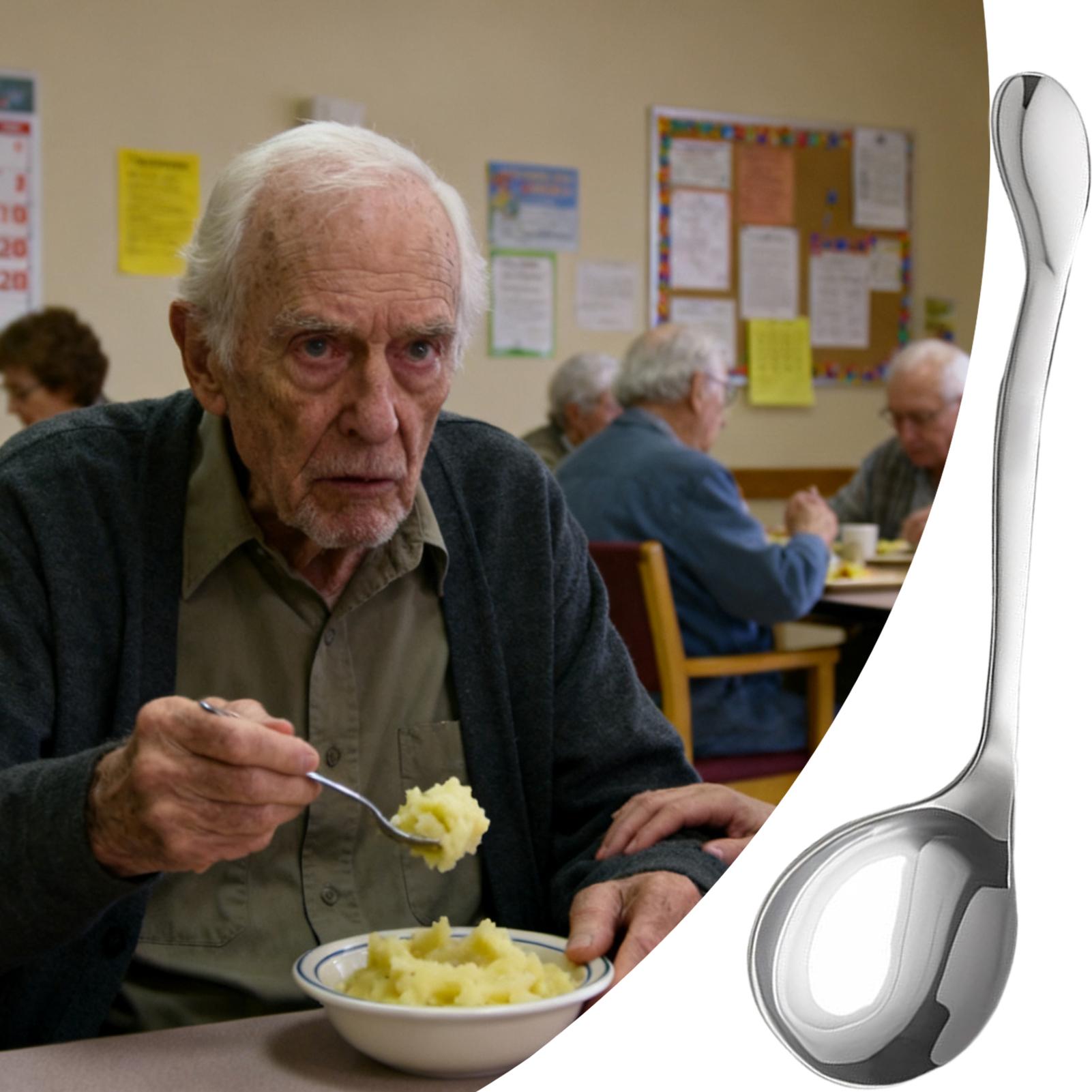 Adaptacyjna łyżka ze stali nie – Self Feed Spoon recenzja i cena