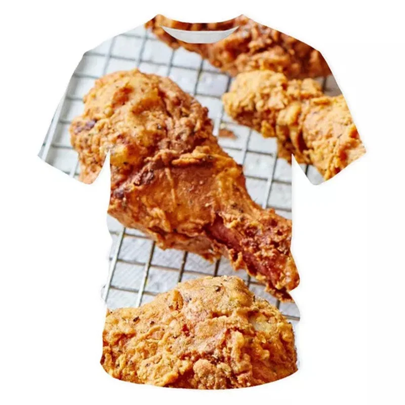 Koszulka męska z grafiką smażo – Baby Food With Chicken recenzja i cena