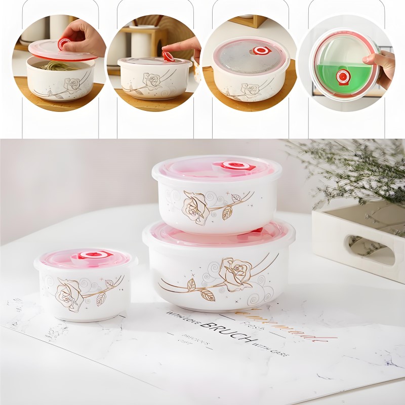Trzyczęściowy zestaw, zestaw o – Baby Food Bowl recenzja i cena