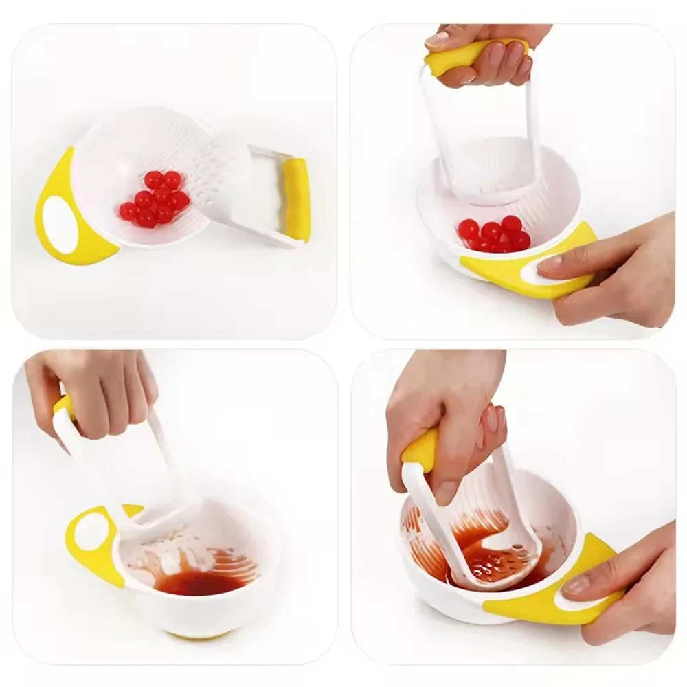 Zestaw 2 misek do tłuczenia i  – Baby Food Bowl recenzja i cena