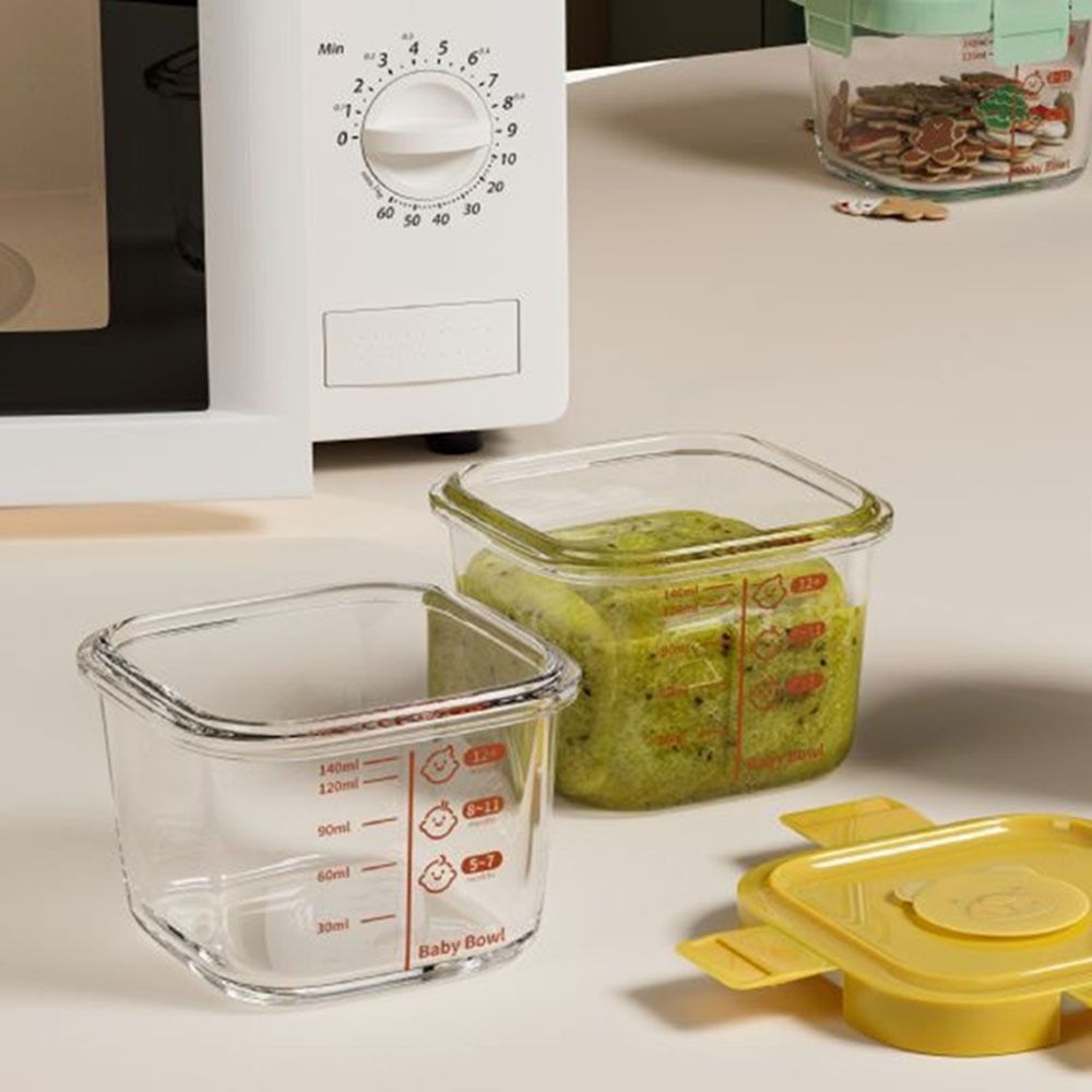Prosty szklany pojemnik na żyw – Baby Food Glass Jars recenzja i cena
