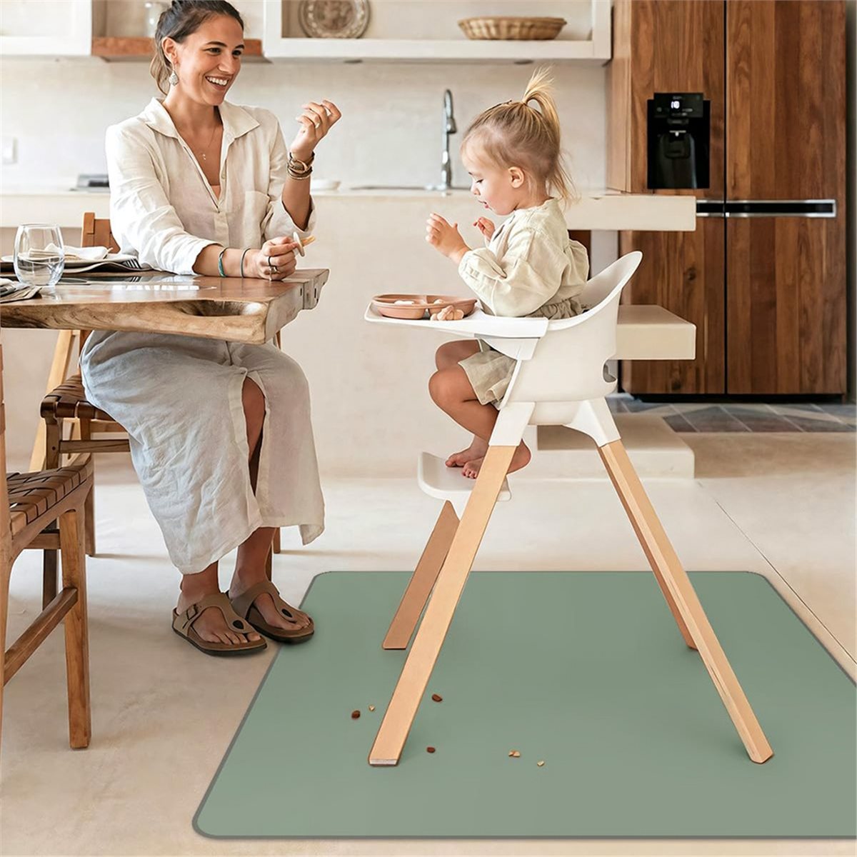 【AKCJA ZE ZNIŻKĄ】 Mata ochronn – Highchair Splash Mat recenzja i cena