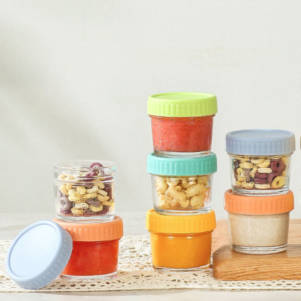 6 szt. Szklanych pojemników na – Baby Food Glass Jars recenzja i cena