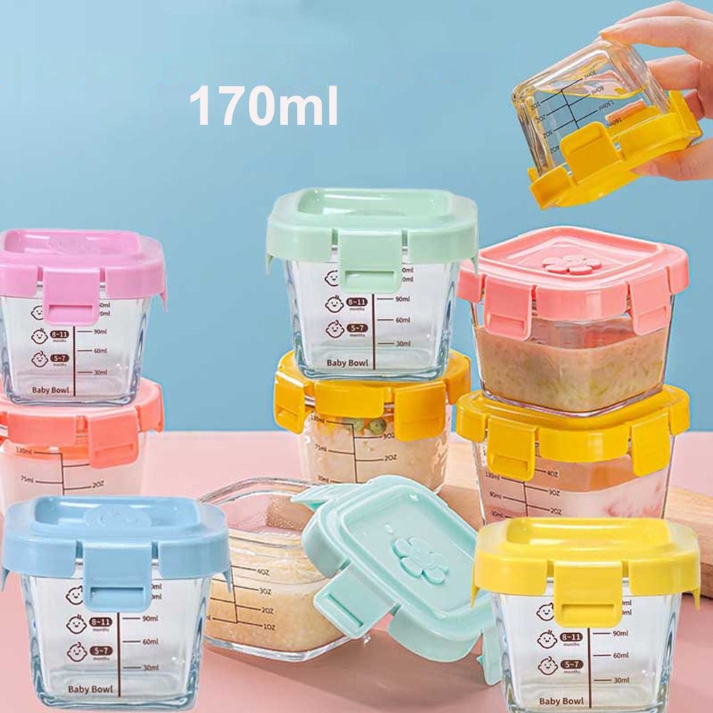 Fashion 170ml Pudełko do przec – Baby Food Glass Jars recenzja i cena