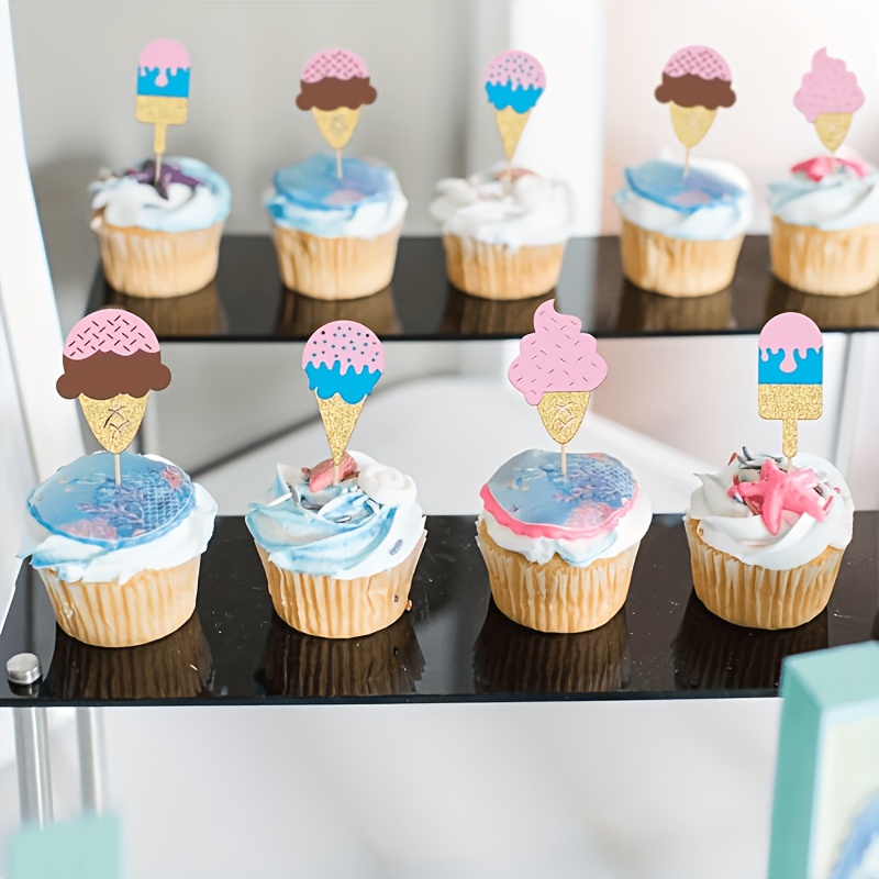 12 szt. Brokatowych ozdób na b – Baby Food Dessert recenzja i cena